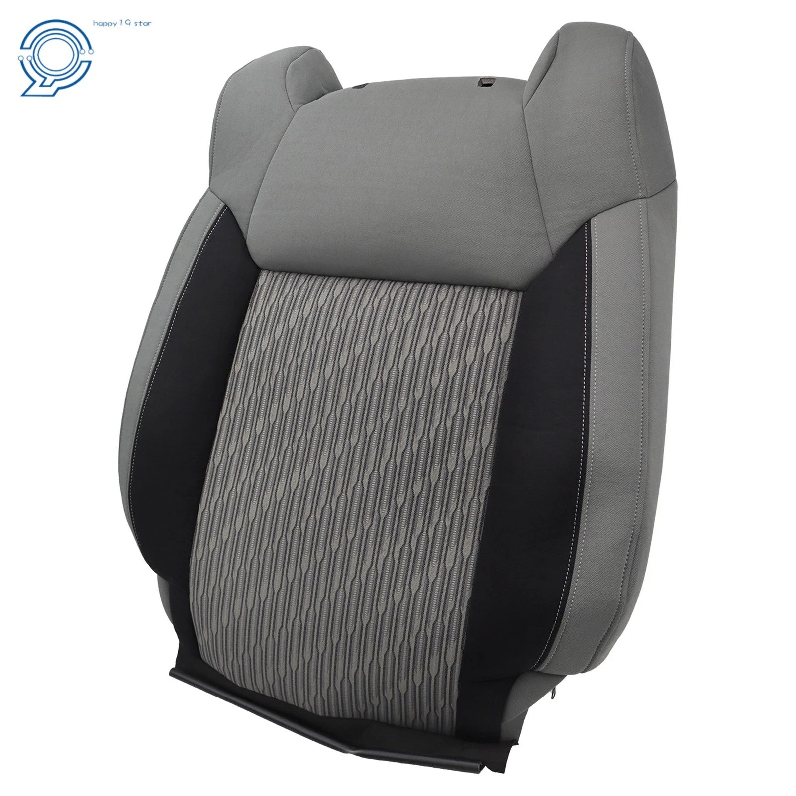 Front Driver Lean Seat Cover for Toyota Tundra (2014-2021) Gray/Black