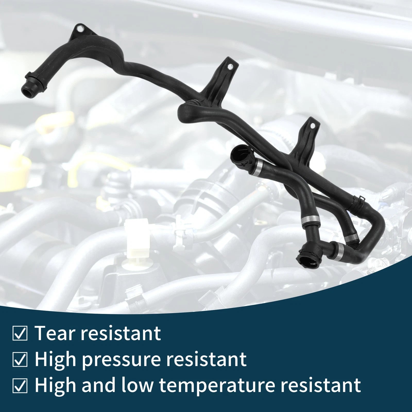 Radiator Hose No. 17127548242 for BMW 1 Series E82 E87 (2004–2013)