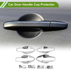 Set of 8 Chrome Door Handle Cup Protectors for Nissan Murano (2015–2022)