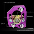 Adjustable Camber Caster Plates for Ford Mustang (1990–1993) +/-3.0 +/-2.0