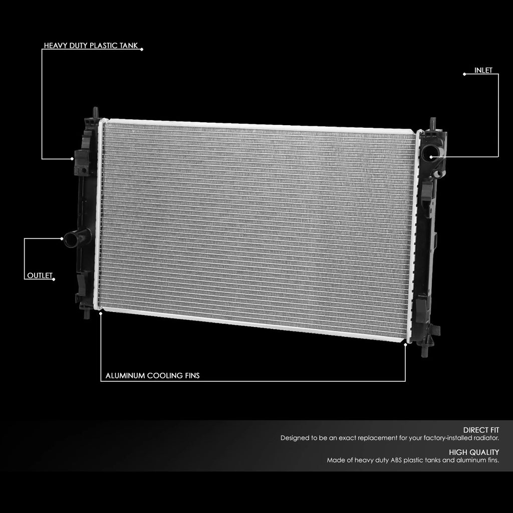 Aluminum Core Radiator for Dodge Caliber/Compass/Sebring (2007–2016) DPI 2951