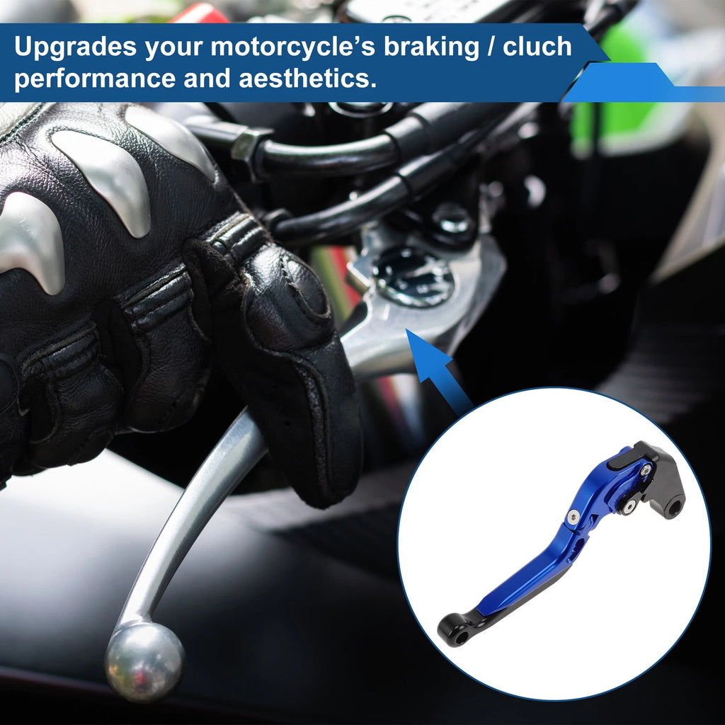 Adjustable Brake Clutch Levers for Honda NC700/NC750 S/X (2012–2020) Blue Black