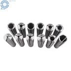 12pc Morse Taper Shank Collet Set for 3MT (1/8" - 3/4")