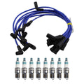 NGK 7mm Wire Set & Denso Iridium Spark Plug Kit for C1500 K2500 Tahoe (1995–1999)