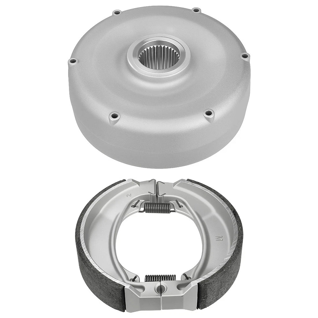Rear Brake Drum Hub & Shoes Kit for Honda Recon 250 TRX250TM 2002–2023