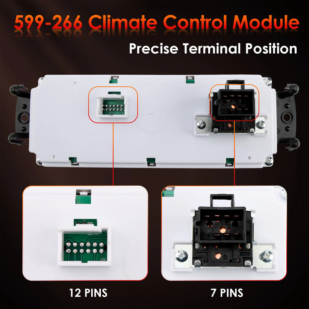 HVAC Climate Control Module for Chevy GMC Silverado Sierra (1999-2002)