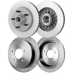Set of 2 Front & Rear Brake Disc Rotors for Lincoln Navigator, Ford Expedition