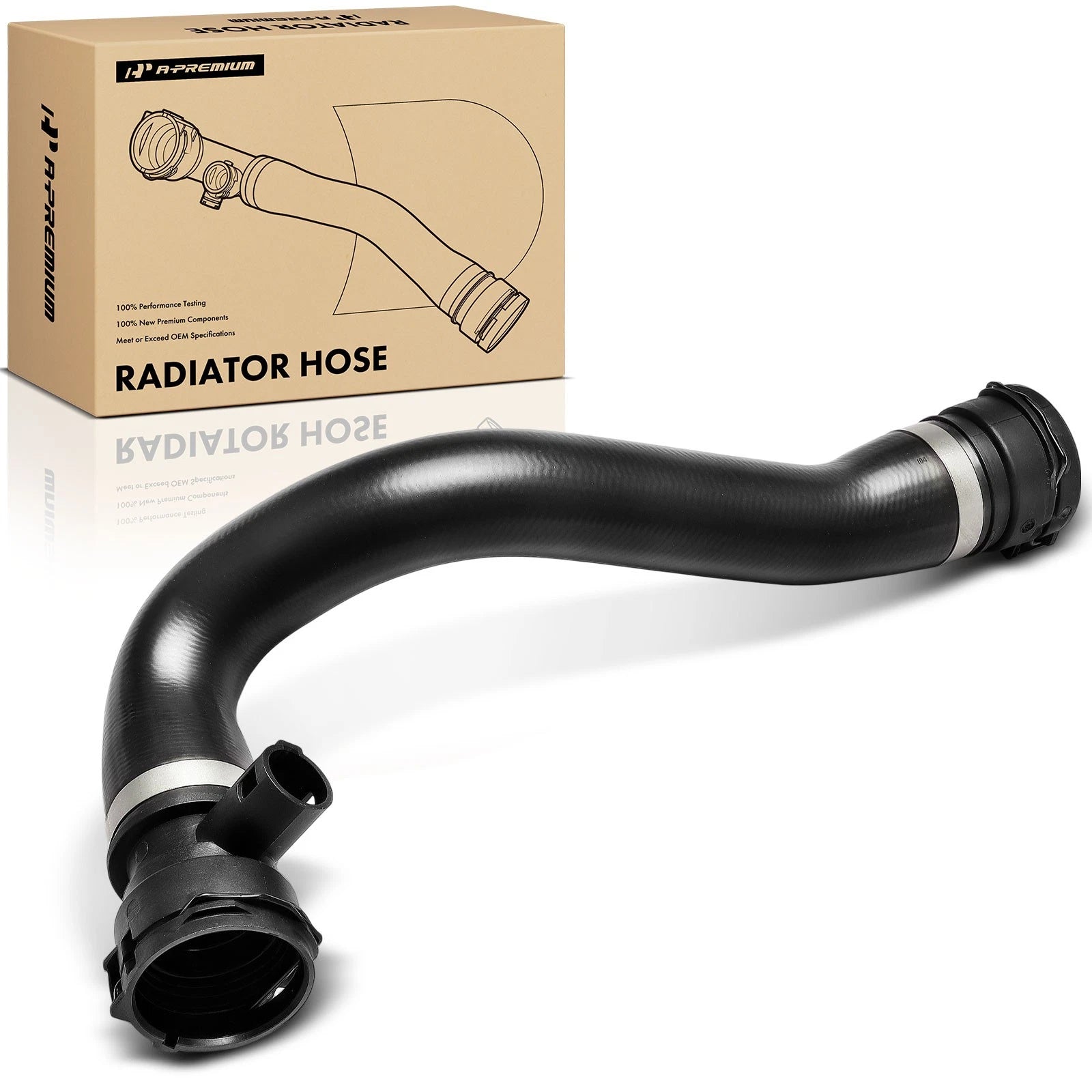 Lower Radiator Coolant Hose for BMW E65 E66 760i 760Li (2004–2006)