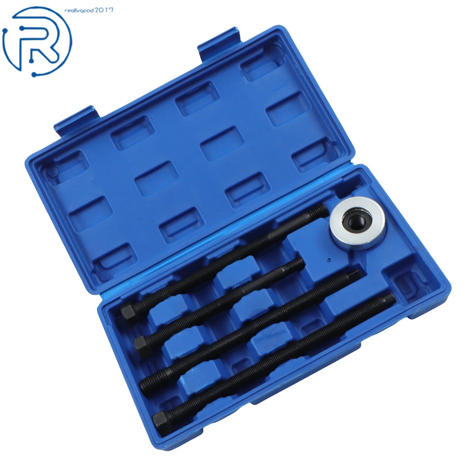 5 Pcs Long Reach Harmonic Balancer Installer Tool Kit for Ford Dodge Chrysler