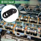 Set of 5 Oil Seals NBR Rubber 40x65x10mm for Various Models 
