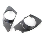 Black Fog Light Lamp Covers for BMW E65 E66 750i 760Li (2006-2008)