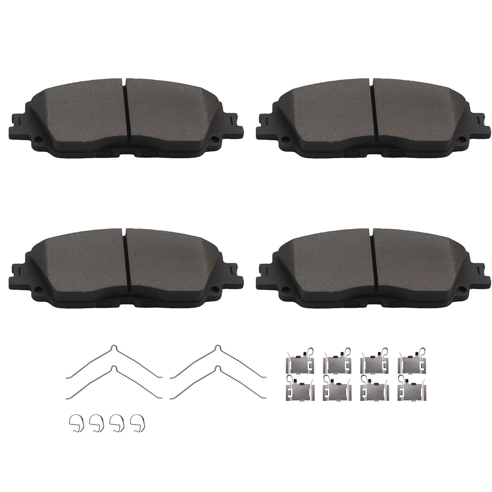 Set of 4 Front Ceramic Brake Pads for Lexus UX200 UX250h (2019–2024)