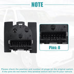Set of 1 Rear View Mirror Remote Control Switch for GMC (No. 15009690/19209371)