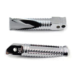 Rear Chrome Foot Pegs for Honda CBR 600 F4i, VFR 750/R, CBR1000RR, CBR600RR, 1100XX