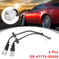 2X Front Brake Pad Electronic Wear Sensor 47770-50050 for Lexus LS430 (2001–2006)