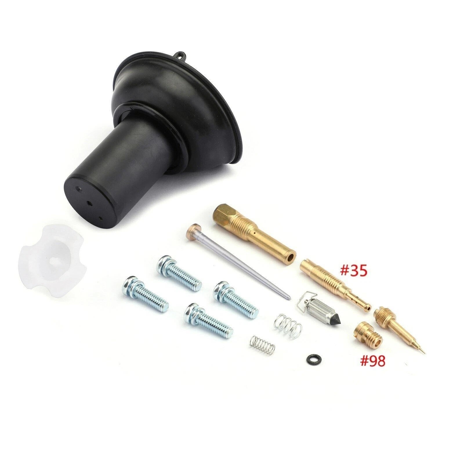 Carburetor Diaphragm Plunger Repair Kit for Honda Steed VLX400 Shadow E (1997–2000)