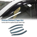 Set of 4 Window Deflectors for Nissan Sentra (2007–2012) 1A Auto 1AWWD00001
