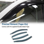 Set of 4 Window Deflectors for Nissan Sentra (2007–2012) 1A Auto 1AWWD00001