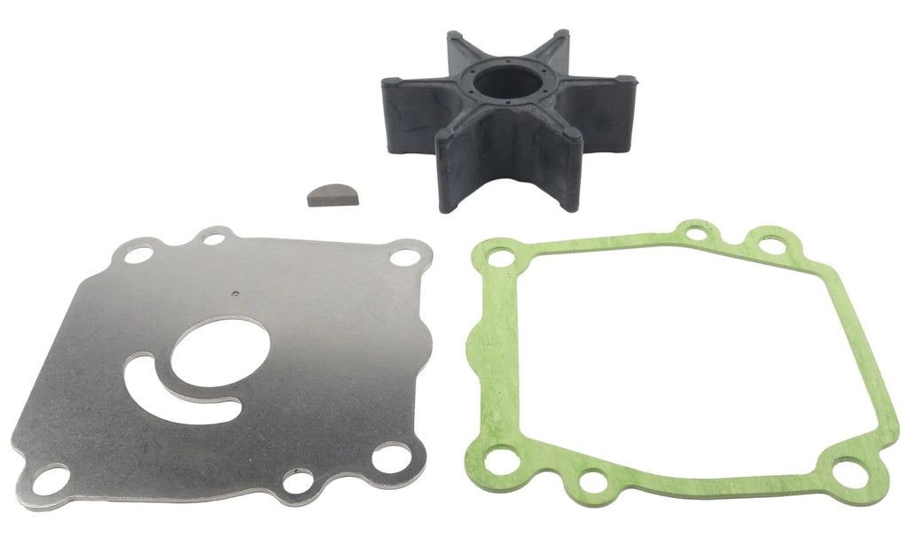 Outboard Water Pump Impeller & Plate for Suzuki 4-S (17461-87E12, 17472-87E10)