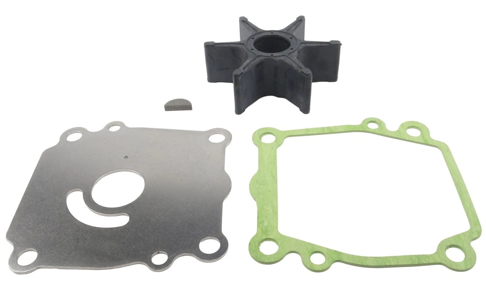 Outboard Water Pump Impeller & Plate for Suzuki 4-S (17461-87E12, 17472-87E10)