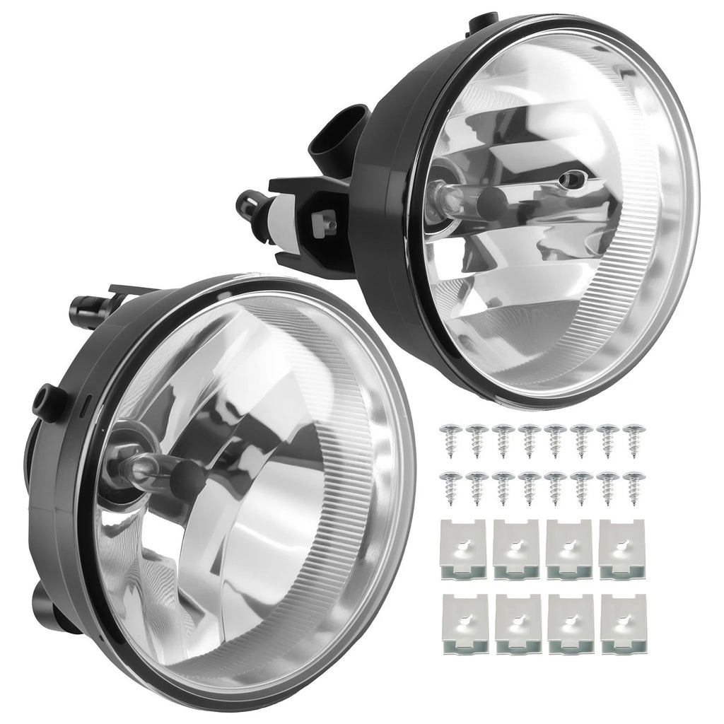 Bumper Fog Lights + Bulbs for Tacoma (2005–2011) Tundra (2007–2013)