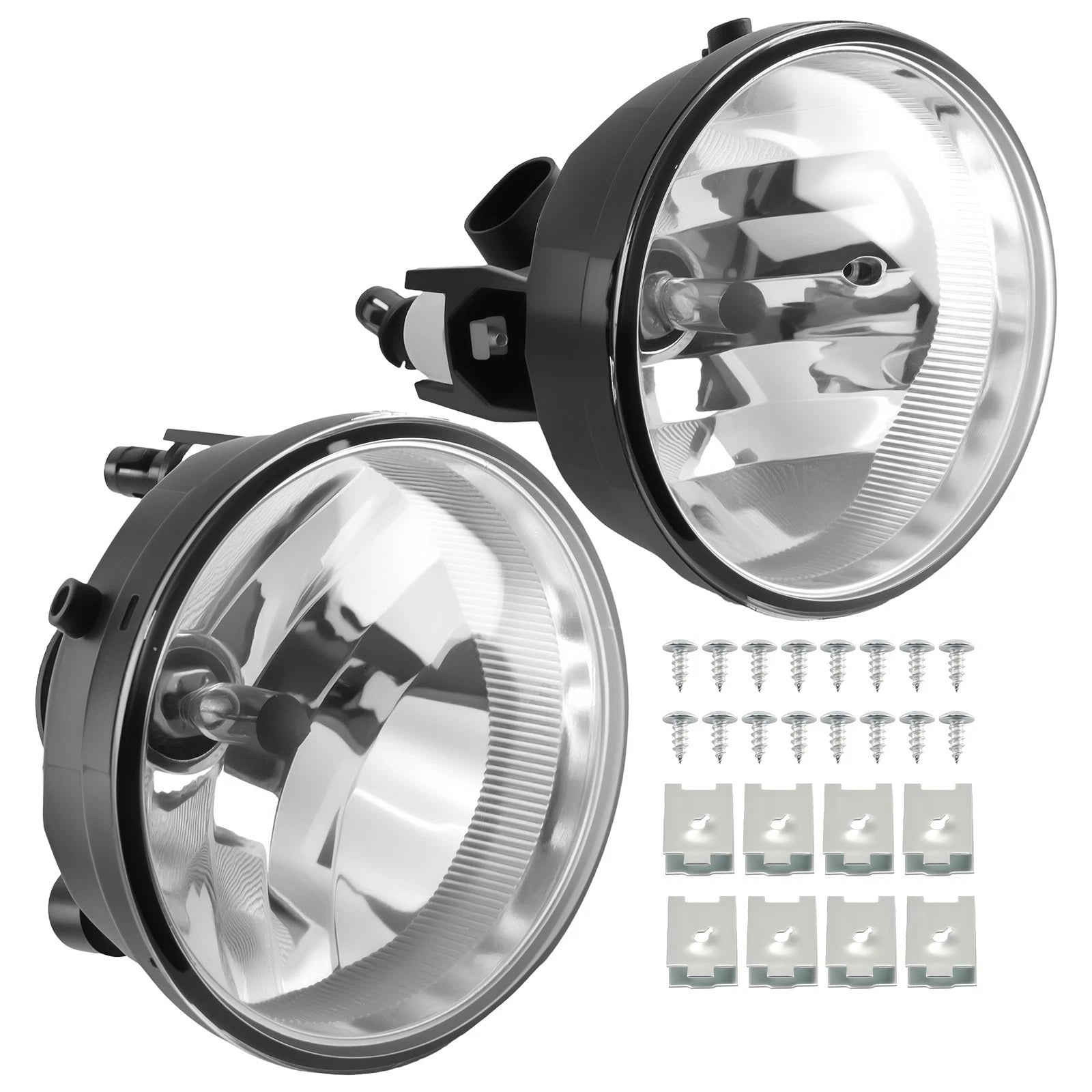 Bumper Fog Lights + Bulbs for Tacoma (2005–2011) Tundra (2007–2013)