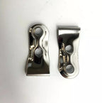 Center Mount Bracket Pinch Clips Clamp for Fulton Adjustable Sun Visor (Fits)