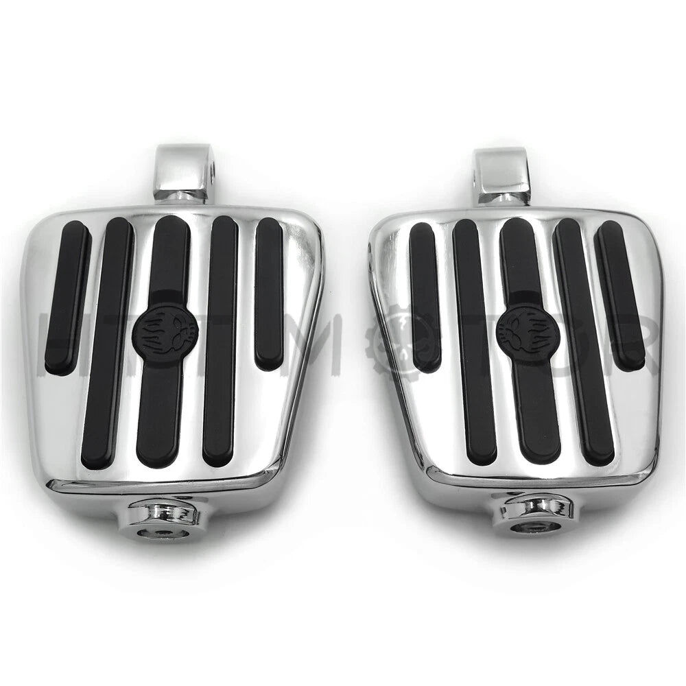 Flame Fury Footpeg Rest for Harley Davidson Softail Fat Boy FLFB, Fat Bob FX (2018–2023)