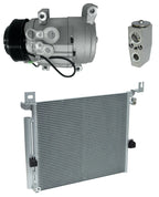A C Compressor Kit With Condenser for Toyota Tacoma 2.7L 4.0L (2011–2015)