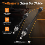 CV Axle Shaft Set for Honda Civic 2006-2015
