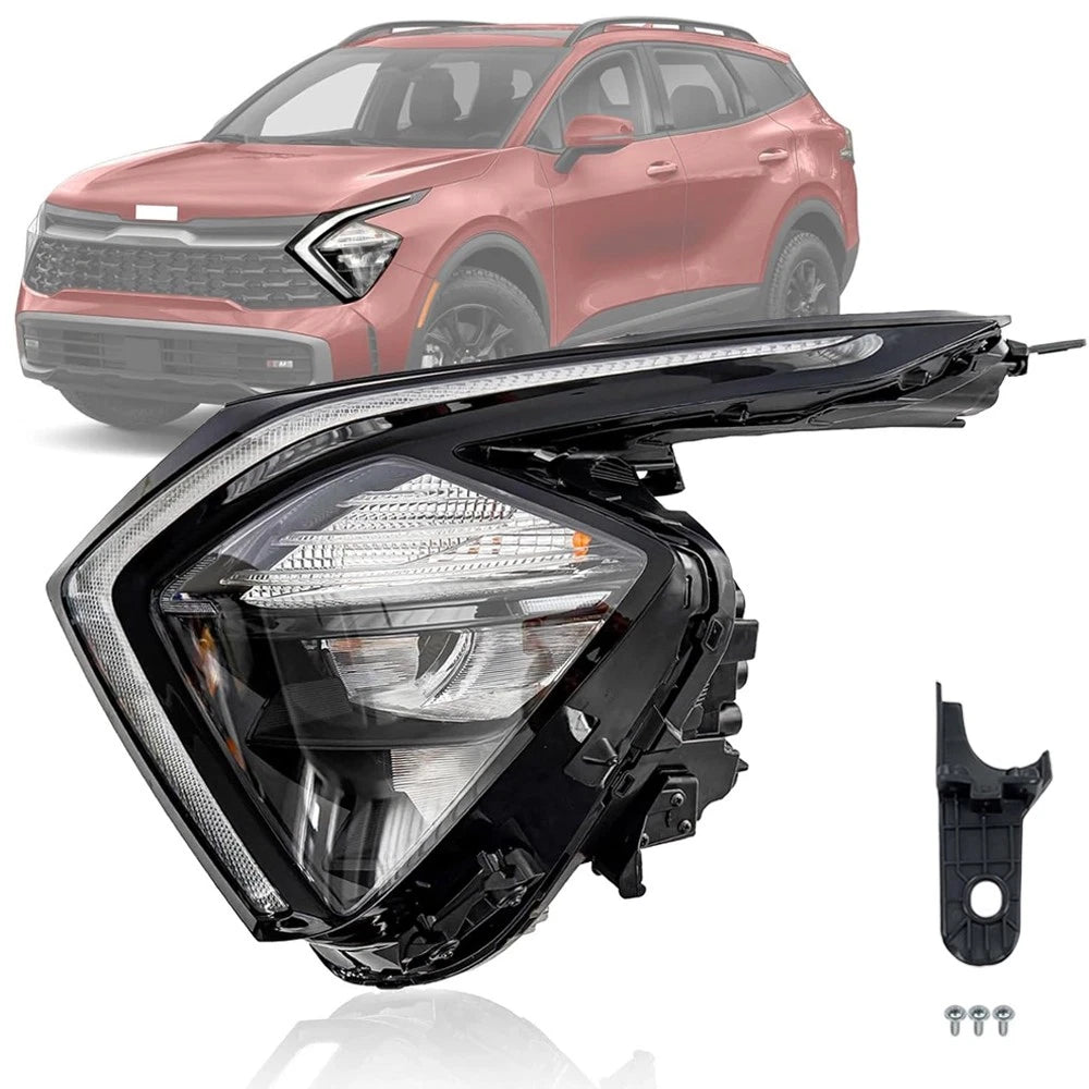 Driver Side LED Headlight Assembly for Kia Sportage (2022–2024) 92101-DW000