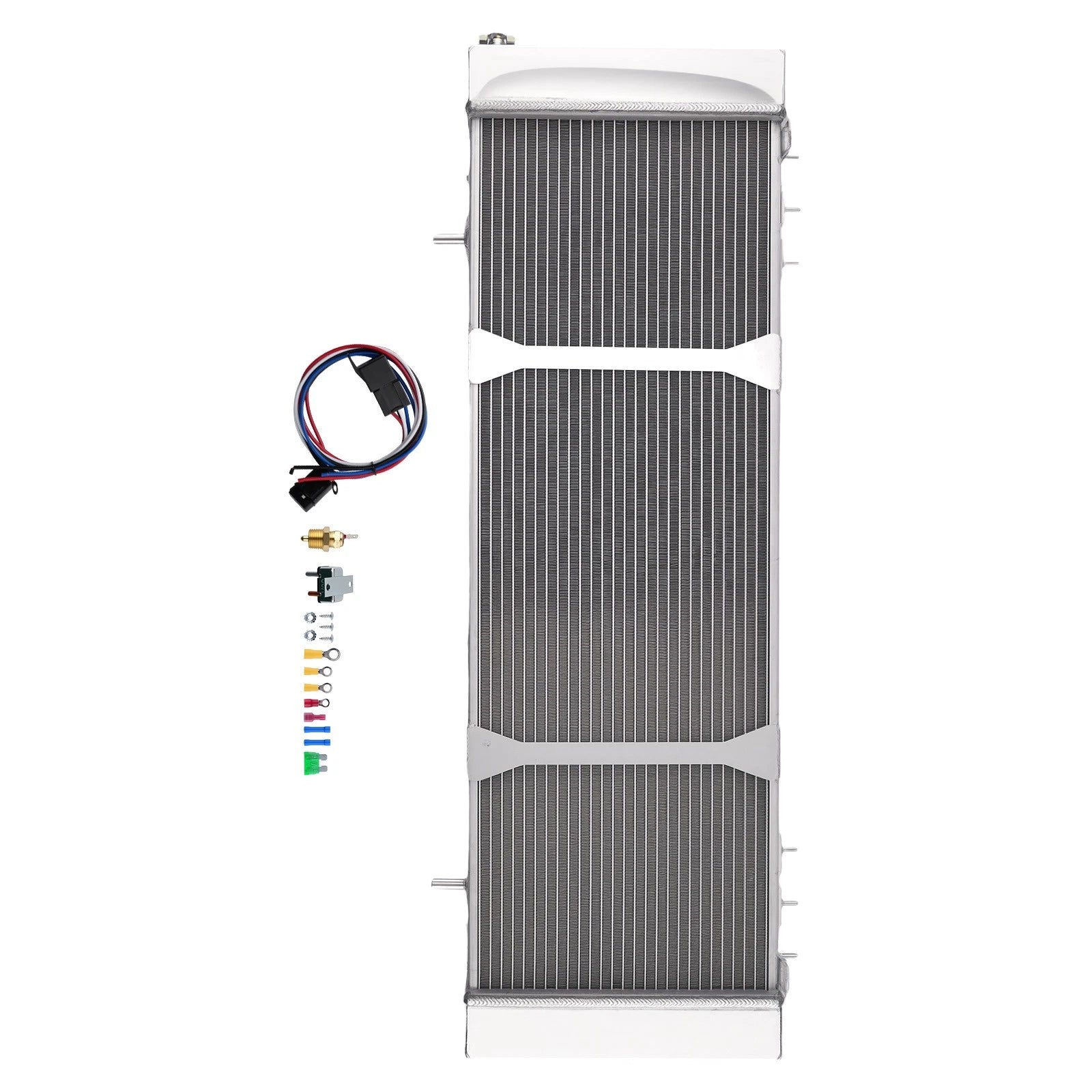 Cooling Radiator Shroud Fan Aluminum for Jeep Cherokee XJ (1991–2001)