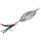 Proberos VIB Spoon Lure Set (3.5g, 5g, 7g, 10g, 15g) - Gold/Silver