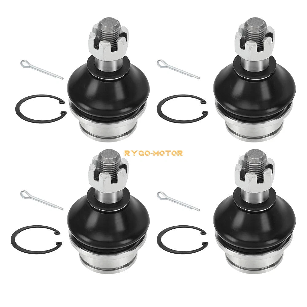 Set of 4 Upper and Lower Ball Joints for Kawasaki KFX450R (2008–2014), KFX700 (2004–2011)