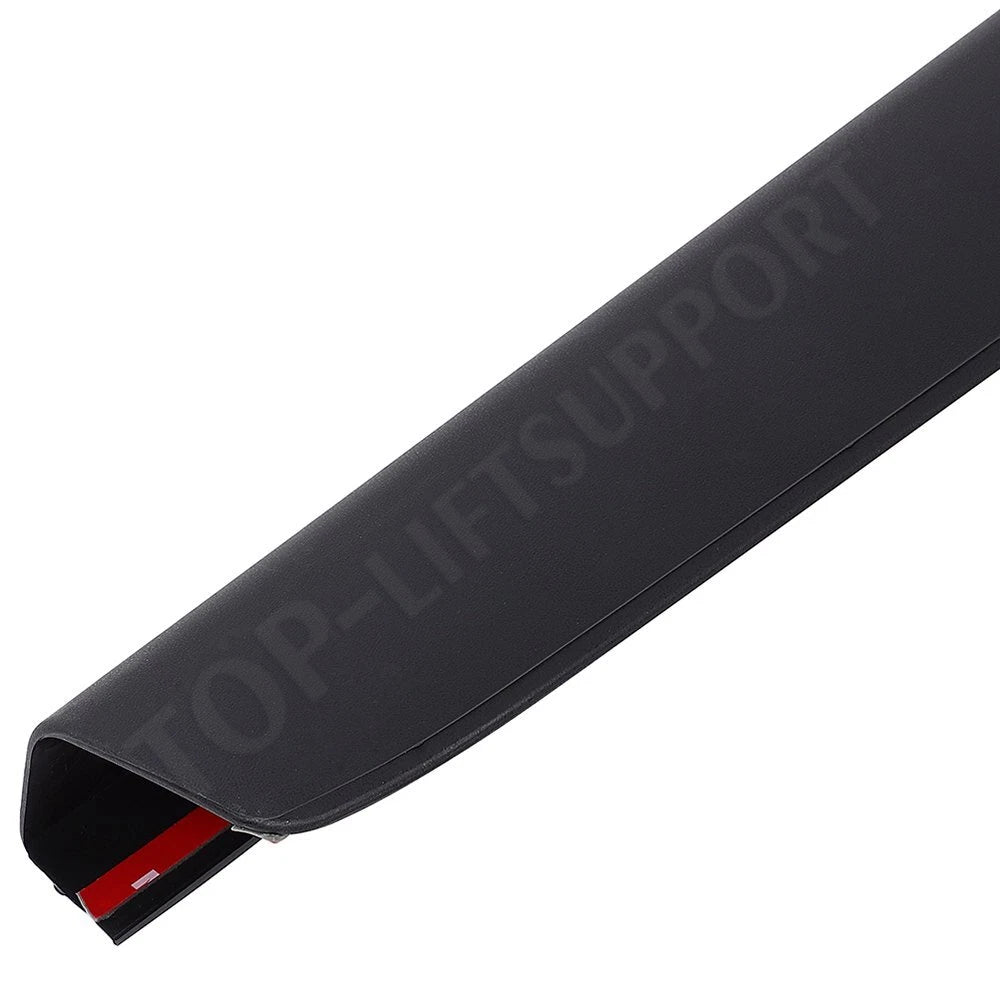 Tailgate Top Molding Trim Cap for Silverado GMC Sierra (1999–2007) Black