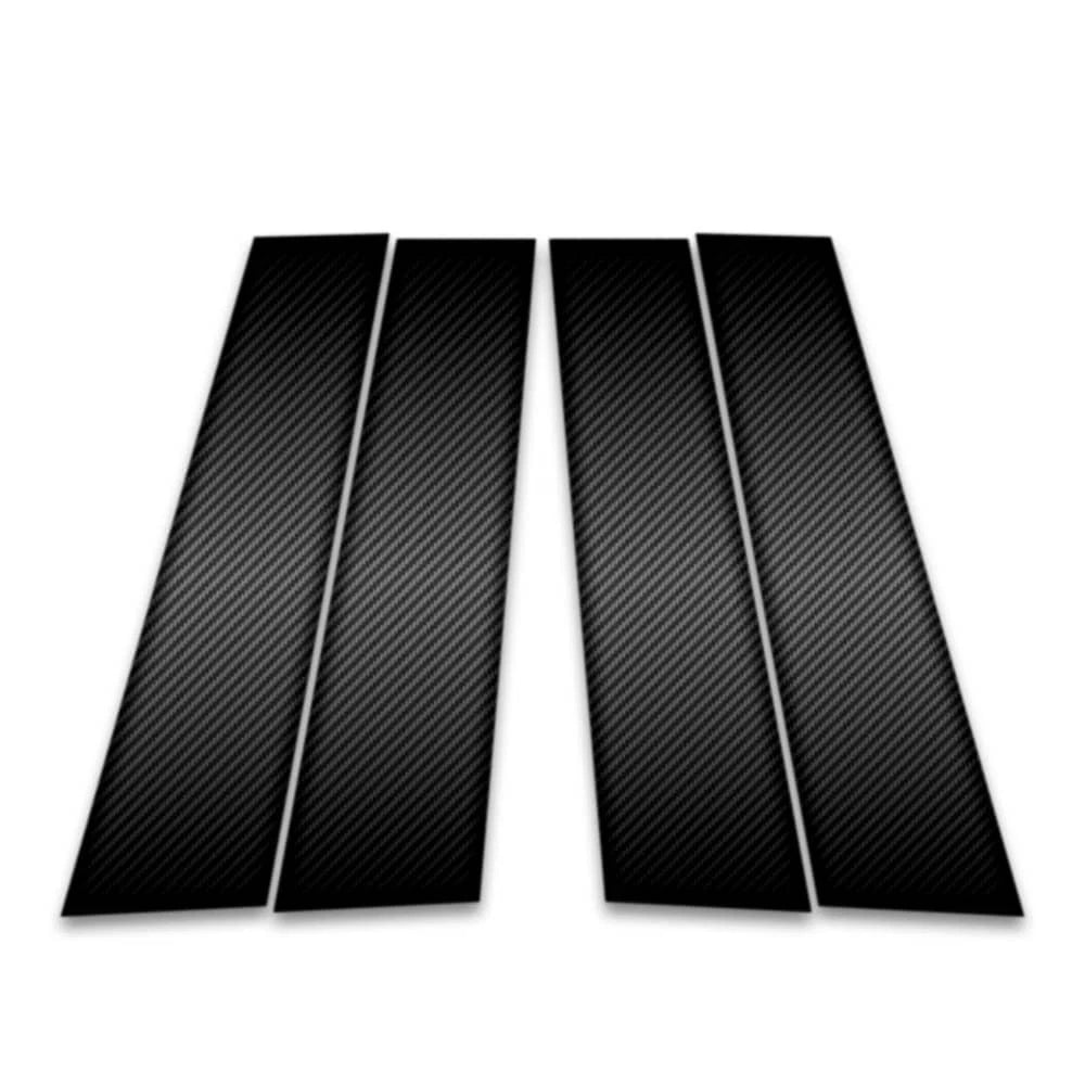 4pc Carbon Fiber Pillar Post Covers for 2014-2019 Mercedes-Benz GLA Class
