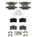 Set of 4 Bosch Blue Semi-Metallic Disc Brake Pads for Audi TT Quattro (2000–2006)