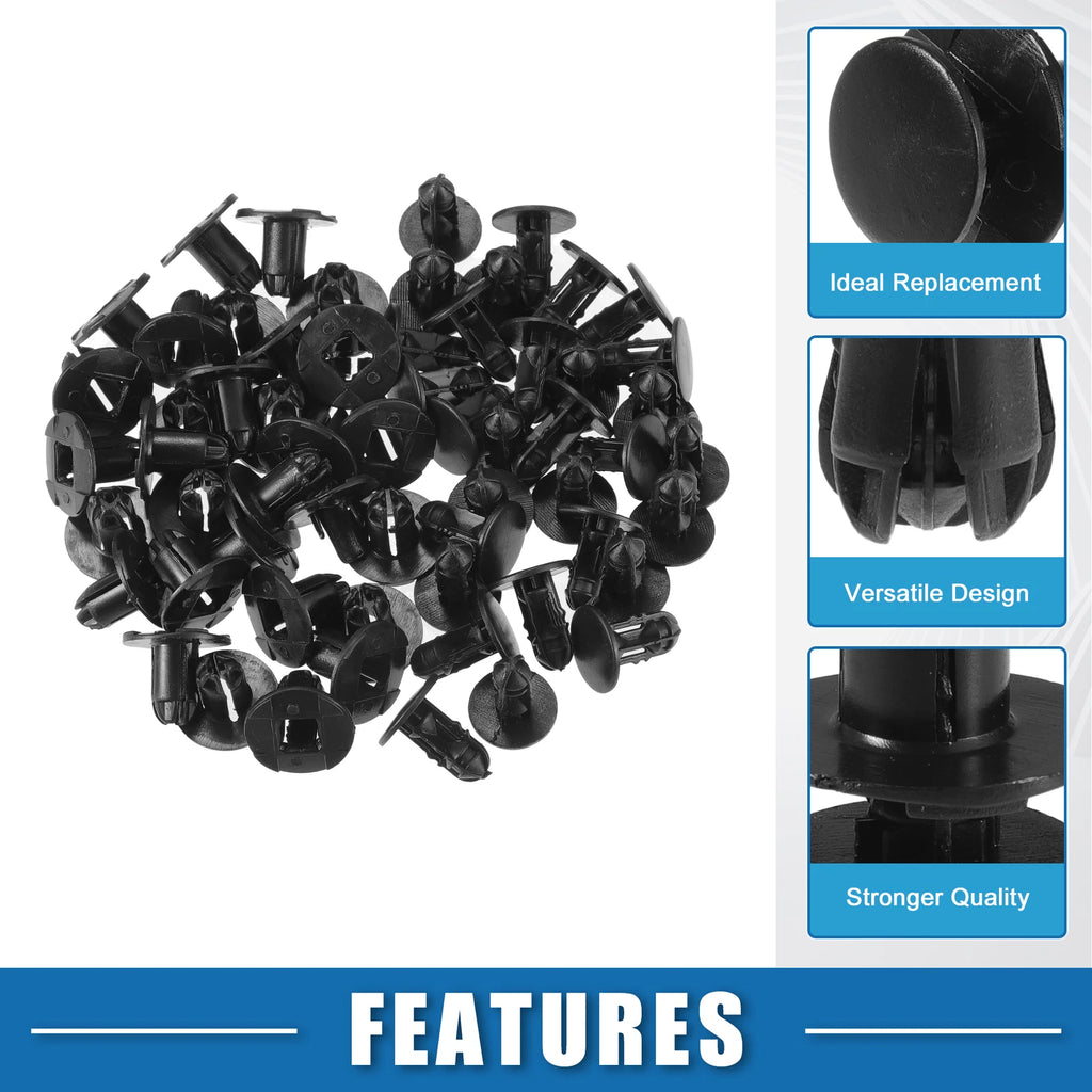 30 Pcs Push-Type Retainer Clip No. 865952T500 for Hyundai Accent (2018–2023)