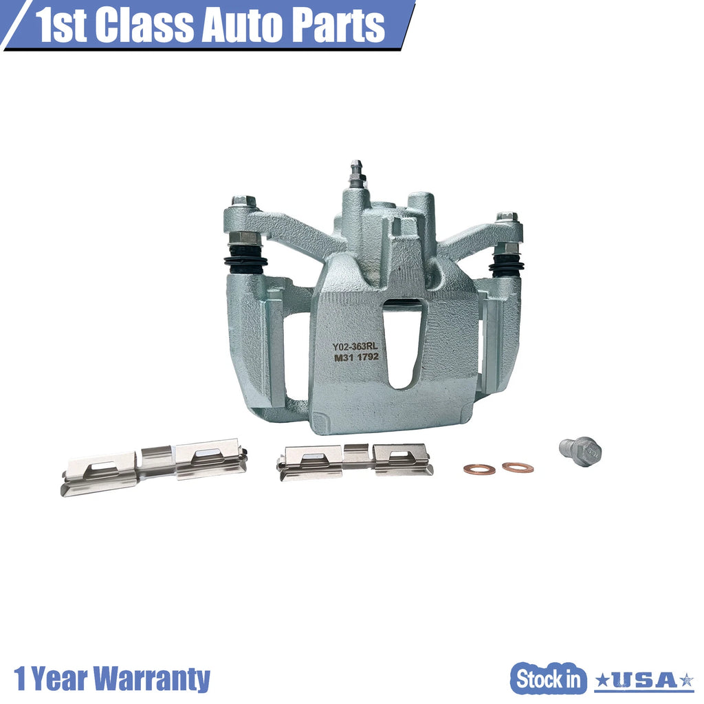 Rear Left Disc Brake Caliper with Bracket for Ford F-150 Lobo (2012–2016)