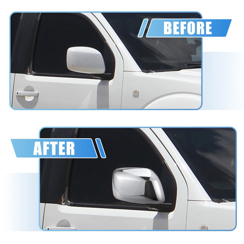 1 Pair Chrome Mirror Covers for Nissan Frontier 