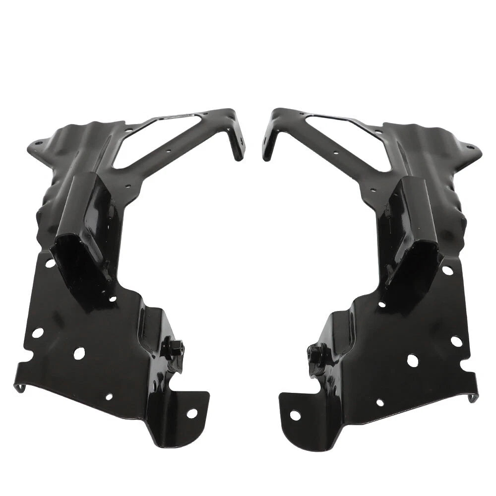 Set of 2 Front Bumper Side Brackets for Chevrolet Silverado 1500 (2016–2018)