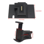 Black Phone Bracket USB Charger Holder for BMW K1600B K1600GT K1600GTL (2014-2021)