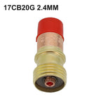 Gas Lens & Chuck Body for Tig WP-17/18/26 (Brass Collets)