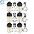 Set of 6 Fuel Filters for Detroit Diesel DD13 DD15 DD16