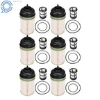 Set of 6 Fuel Filters for Detroit Diesel DD13 DD15 DD16