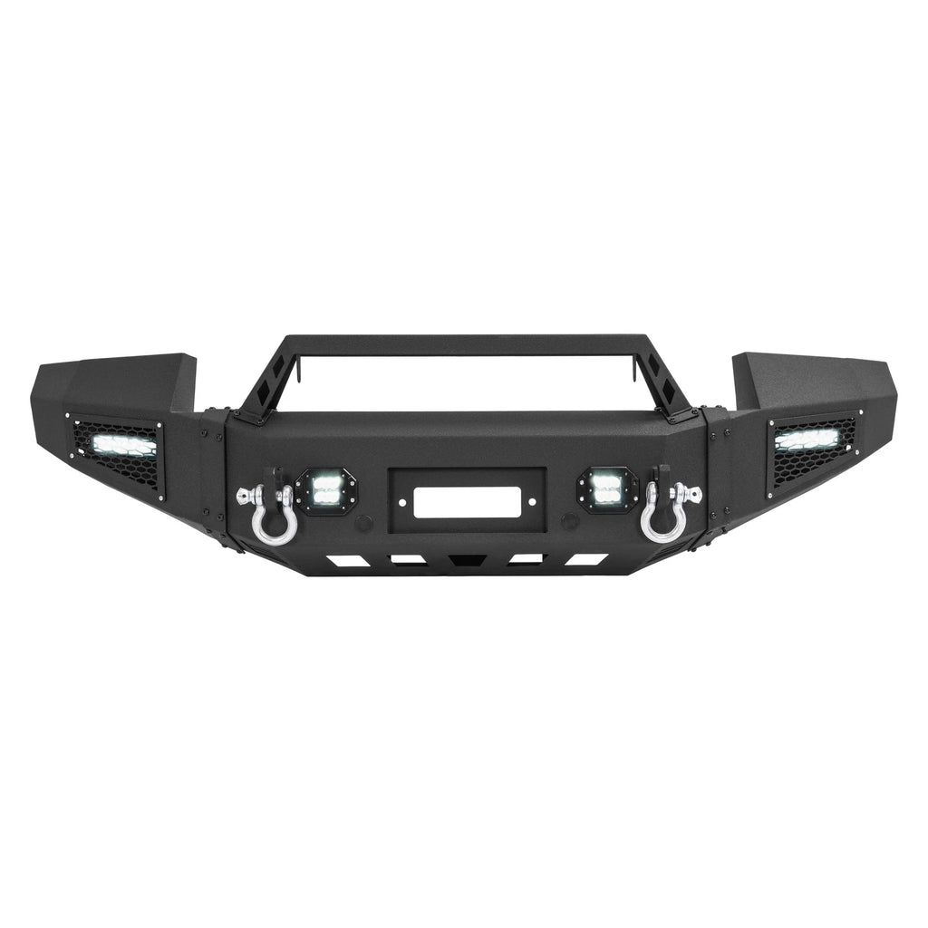 Off-Road Front Bumper with LED Lights for GMC Sierra 2500/3500 HD (2011–2014)