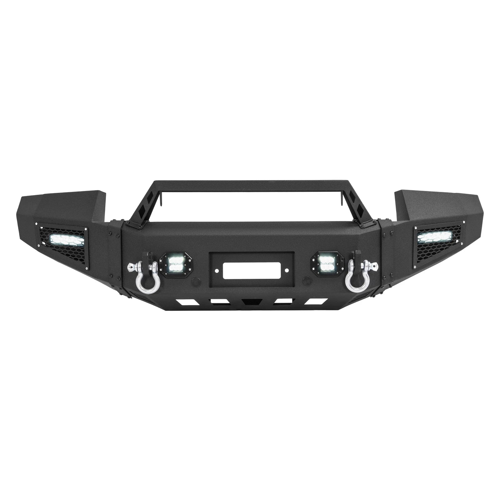 Off-Road Front Bumper with LED Lights for GMC Sierra 2500/3500 HD (2011–2014)