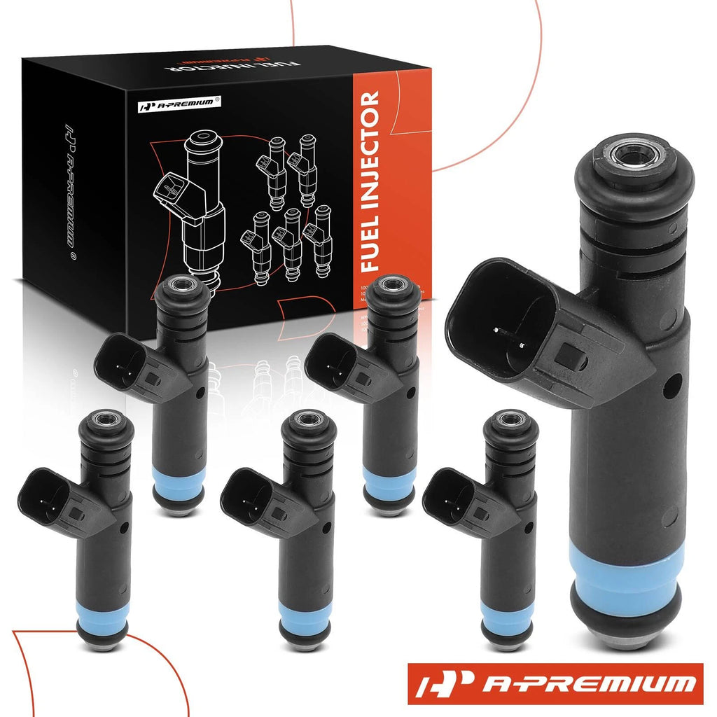 6x Fuel Injectors for Ford Taurus (2000) V6 3.0L Flex