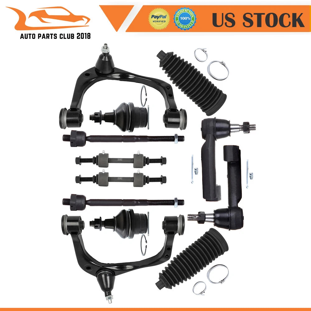 Set of 12 Front Upper Control Arms with Ball Joints for Ford F-150 (2015–2017)
