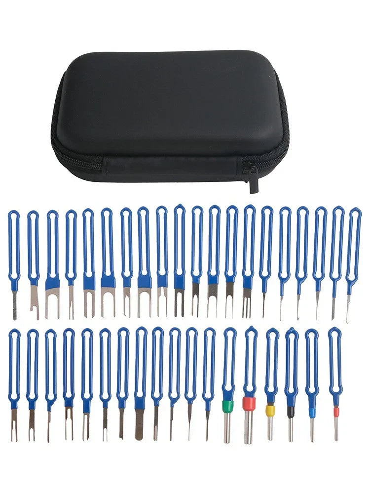 38-Piece Automotive Terminal Tools for Wire Harness Maintenance